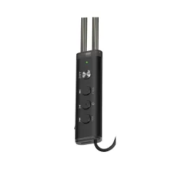 Słuchawki bezprzewodowe Aiwa ESTBTN-880 Dokanałowe Bluetooth 5.0 Czarny