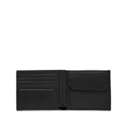 Большой мужской кошелек Calvin Klein Minimal Focus Bifold 5cc с монетой K50K511276 CK Black BEH - размер (EU) 00