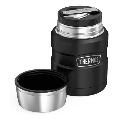 Termos na jedzenie Thermos Stainless King Food Flask 0,47 l - matt black