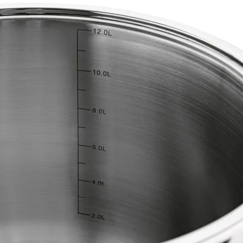 Garnek wysoki ze stali nierdzewnej z pokrywką Starke Pro Aveiro 12 l