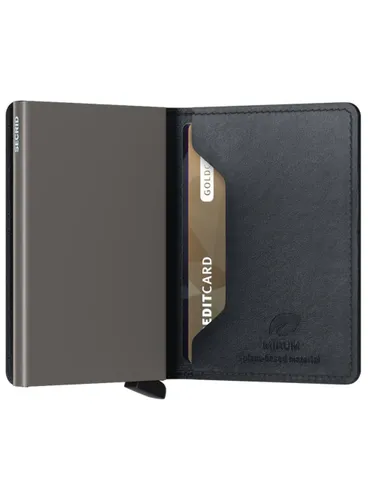 Portfel kieszonkowy Secrid Slimwallet Mirum Plant-based - black