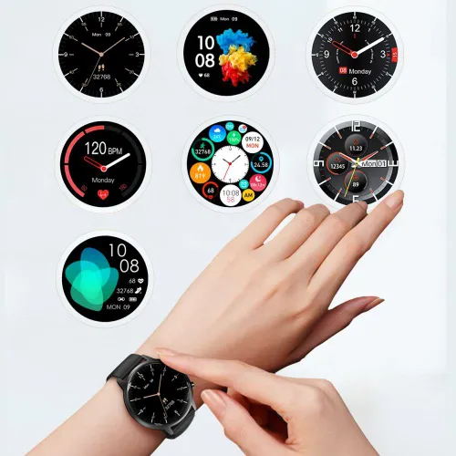 Smartwatch Manta Kelly 44,8 мм черный