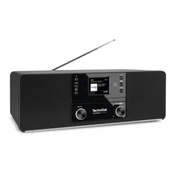 Radioodbiornik TechniSat DigitRadio 370 CD BT Radio FM DAB+ Bluetooth Czarny