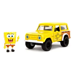 Samochód JADA TOYS Sponge Bob 1973 Ford Bronco 9335467314R00