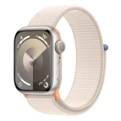 Apple Watch 9 GPS 41mm aluminium Księżycowa Poświata | Księżycowa Poświata opaska sportowa