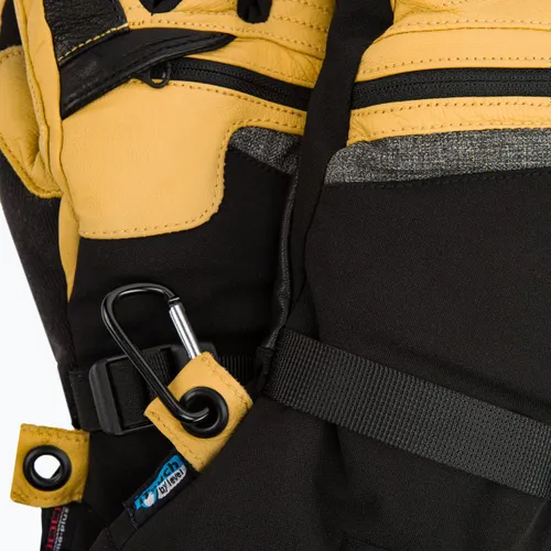 Rękawice snowboardowe męskie Level Ranger Leather pk black