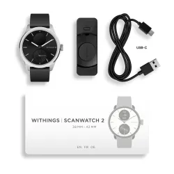 Smartwatch Withings ScanWatch 2 42mm Czarny