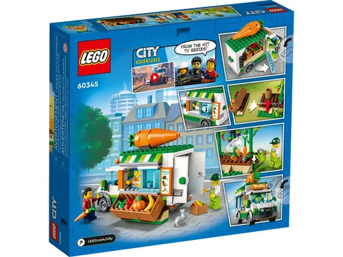 Конструктор Lego 60345 City - Фургон для фермерского рынка