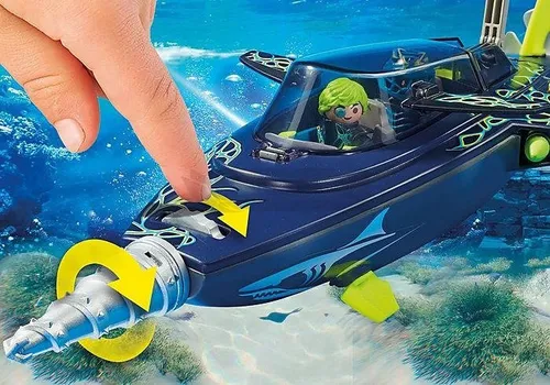 Playmobil 70005 Team Shark Niszczyciel wiertniczy