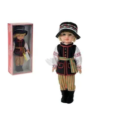 Lalka chłopiec w stroju ludowym 38cm polski dźwięk