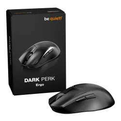 Myszka gamingowa be quiet! DARK PERK ERGO bezprzewodowa 32000 dpi optyczna czarna