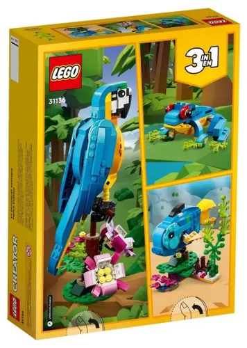 LEGO Creator 3in1 31136 экзотический попугай