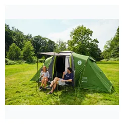 Namiot kempingowy 4-osobowy Coleman Spruce Falls 4 Blackout green