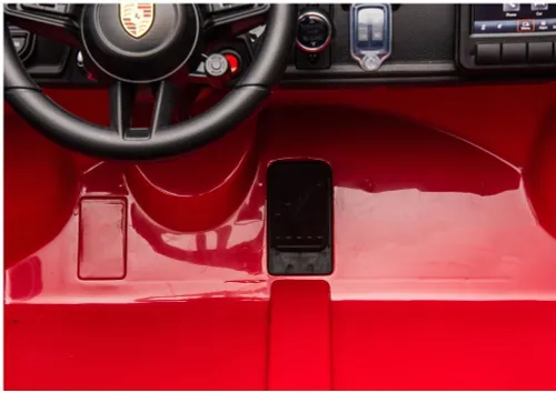 Samochód Na Akumulator Dla 2 Dzieci Porsche 911 Gt3 24V Eva LED 2 Silniki