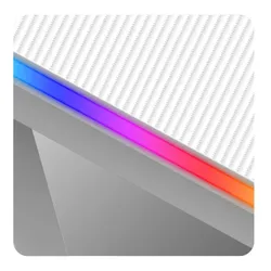 Biurko gamingowe HUZARO Hero 4.8 RGB Biały