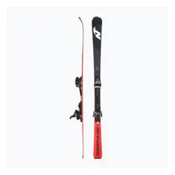 Narty zjazdowe Nordica Doberman SLR DC + wiązania Xcell 14 FDT black/red