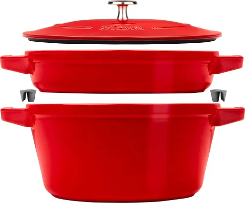 Zestaw garnków Staub 40508-384-0 Indukcja Żeliwo 3 elementy