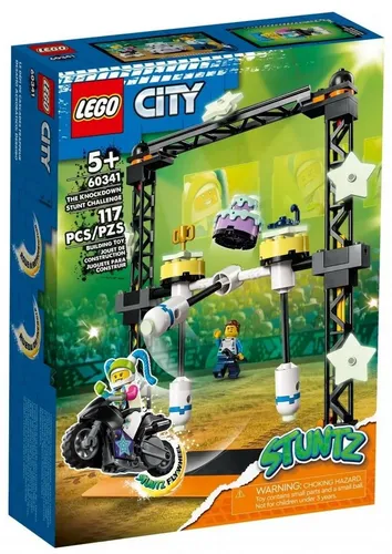 LEGO City 60341 Stunt Challenge: переворачивание