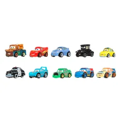 Zestaw pojazdów MATTEL Disney Pixar Cars Auta Mikroauta JBH06 (10 szt.)