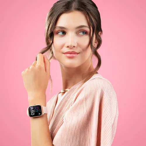 Smartwatch NICEBOY Watch 3 Różowo-złoty