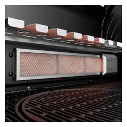 Grill gazowy KOLER Krone S1 Czarny 21.6 kW 73 x 46 cm