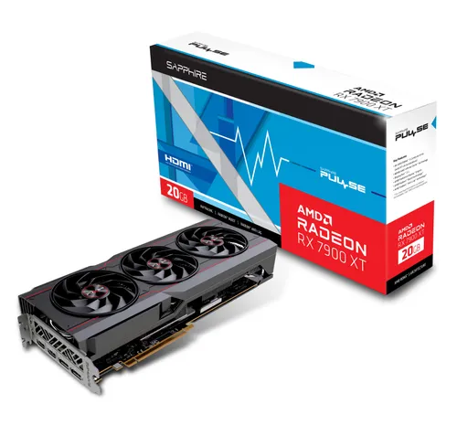 Karta graficzna Sapphire technology PULSE AMD Radeon RX 7900 XT 20GB GDDR6 320bit FSR