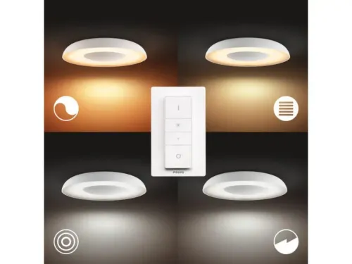 Lampa sufitowa Philips Hue White Ambiance Still 929003055301 Biały