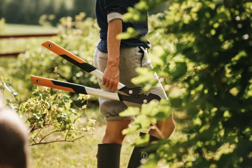 Sekator dźwigniowy nożycowy Fiskars M PowerGear X LX94