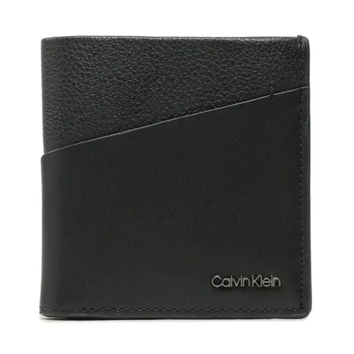 Маленький мужской кошелек Calvin Klein CK Digonal Trifold 6cc с монетой K50K510606 BAX