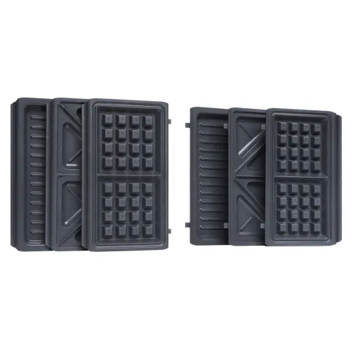 Opiekacz Kohersen Black Matt NX CERAMIC 3w1 Compact Trójkąty Gofry Panini 750W