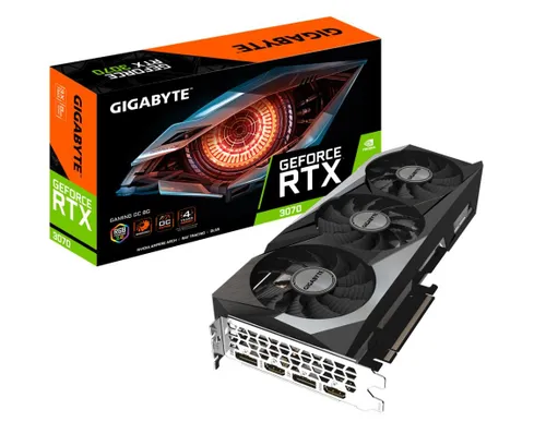 Karta graficzna GeForce RTX 3070 GAMING OC 8GB 2.0 GDDR6 256bit LHR 2DP/2HDMI