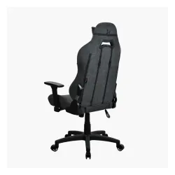Fotel Arozzi Torretta Soft Fabric Dark Grey Gamingowy do 120kg Tkanina Ciemnoszary