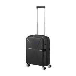 Чемодан маленький расширяемый American Tourister StarVibe - black