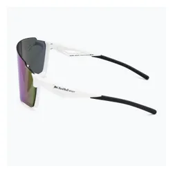 Okulary przeciwsłoneczne Red Bull SPECT Stun shiny white/smoke with purple-green mirror