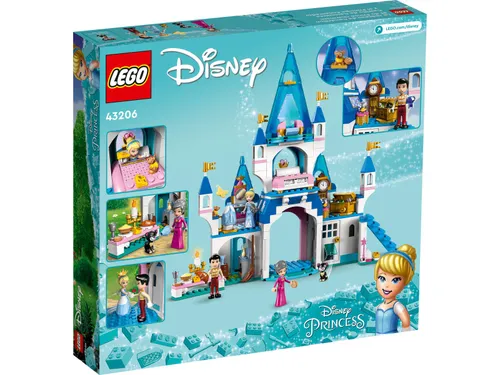 Конструктор Lego 43206 Disney - Замок Золушки и Прекрасного Принца