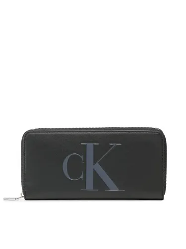 Calvin Klein Jeans Большой женский кошелек Sculpted Zip Around Mono K60K610093