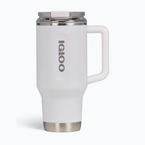 Kubek termiczny Igloo Travel Flip n' Sip 960 ml white