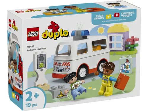 LEGO Duplo Town 10447 Karetka z kierowcą