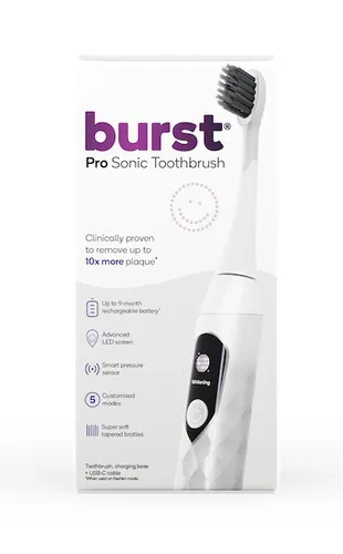 Szczoteczka soniczna BURST Pro Biały
