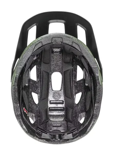 Kask rowerowy dla dzieci Uvex React JR. - moss green altimeter