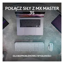 Klawiatura membranowa Logitech MX Keys S - szary