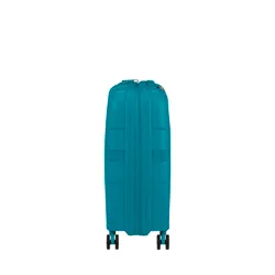 Маленький расширенный чемодан American Tourister StarVibe-verdigris