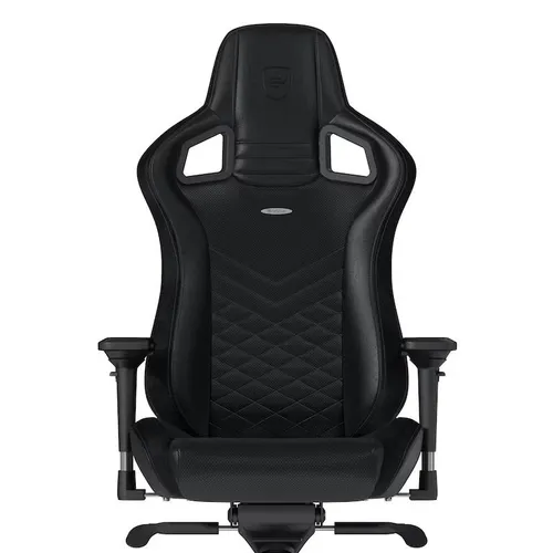 Fotel Noblechairs EPIC Black Gamingowy do 120kg Skóra ECO Czarny