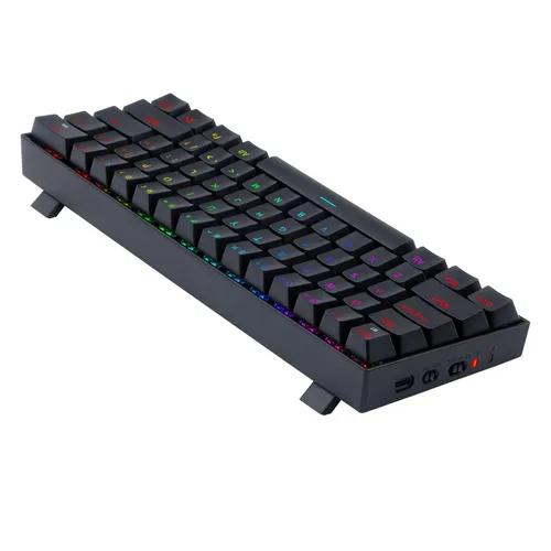 Klawiatura mechaniczna Redragon Draconic PRO K530 RGB - Brown Switch - czarny