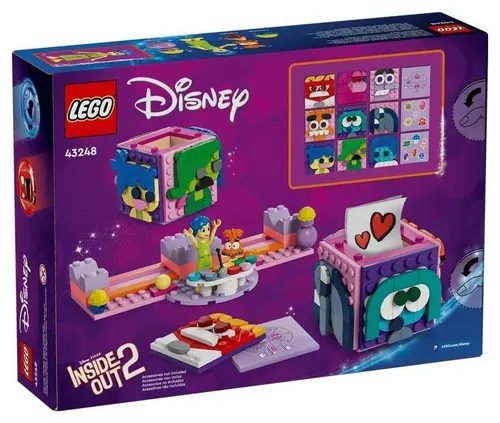 Конструктор LEGO Disney 43248 в голове не укладывается 2 кубика с эмоциями