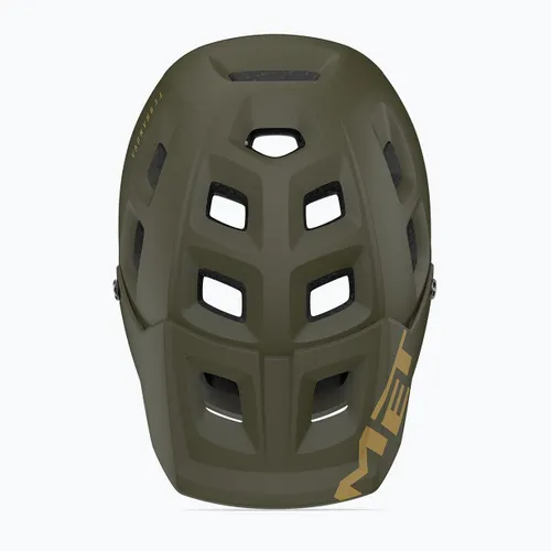 Kask rowerowy MET Terranova dark olive matt