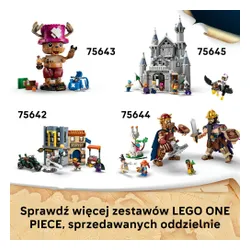 LEGO 75641 ONE PIECE: Убежище доктора Хилюлука, набор кубиков 9+