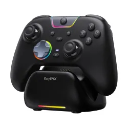 Pad EasySMX X05Pro do Nintendo Switch, PC Bezprzewodowy Czarny + Stacja dokująca
