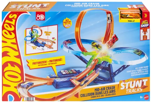 Tor Hot Wheels Stunt Tracks Powietrzna kraksa JFD12