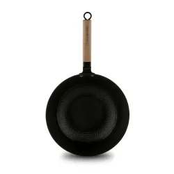 Patelnia WOK żeliwna emaliowana Starke Pro Hanoi 30 cm